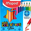 Набор цветных карандашей Maped Mini Color Peps Star 832500 (12 шт)