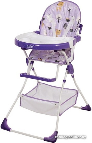 Стульчик для кормления Selby 252 (милые оленята, сиреневый)