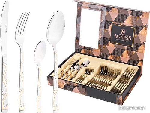 Набор столовых приборов Agness 942-040