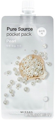 Missha Маска Pure Source Pocket Pack Pearl ночная 10 мл