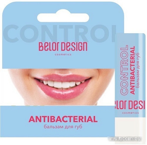 Belor Design Бальзам для губ Lip Control антибактериальный