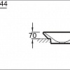 Умывальник Jacob Delafon Manosque E1144-00