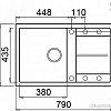 Кухонная мойка Elleci Unico 300 Cemento G48