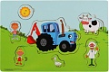 Сортер Буратино Синий трактор STR08
