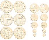 Трафарет Лесная мастерская Межполушарные доски со спирографом 10391928