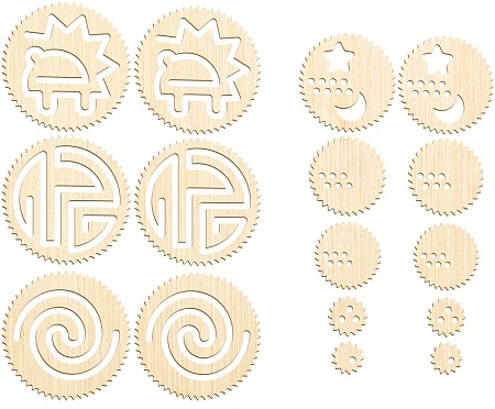 Трафарет Лесная мастерская Межполушарные доски со спирографом 10391928