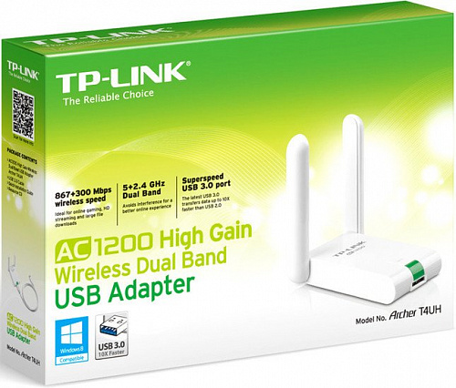 Беспроводной адаптер TP-Link Archer T4UH