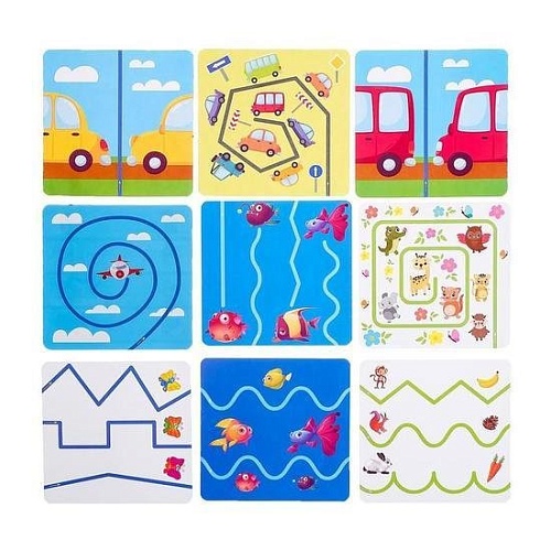 Развивающая игра Zabiaka Умные ножницы. Дорожки и лабиринты 5463572