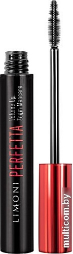 Тушь для ресниц Limoni PERFETTA Volume Up Zoom Mascara тон 01 (черный)