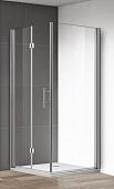 Душевой уголок Cezares ECO-O-ASH-1-100/80-C-Cr
