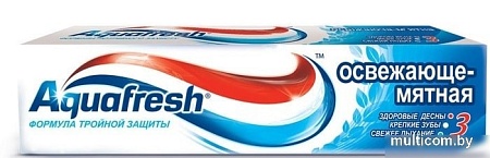 Зубная паста Aquafresh Fresh&Minty Освежающе-Мятная 100 мл