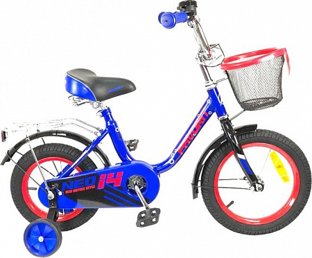 Детский велосипед Favorit Neo 14 (синий, 2019)