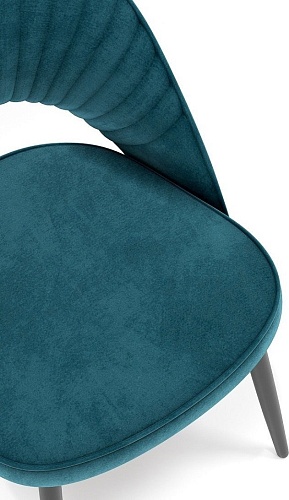 Стул Памир Новара F77 (синий/черная опора)