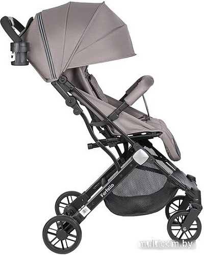 Коляска прогулочная «книга» Farfello Comfy Go Comfort CG-002 (серый/бежевый)