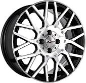 Литые диски X'trike X-131 17x7&quot; 5x110мм DIA 67.1мм ET 40мм BK/FP