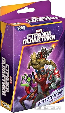 Настольная игра Мир Хобби Стражи Галактики: Битва супергероев