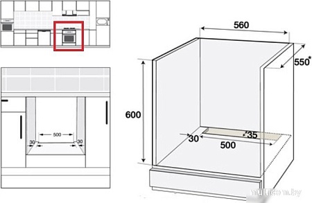 Электрический духовой шкаф Schtoff CME 7406 BK