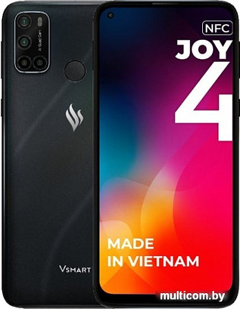 Смартфон Vsmart Joy 4 3GB/64GB (черный оникс)