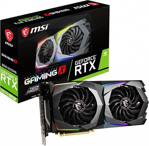 Видеокарта MSI GeForce RTX 2070 Super Gaming X 8GB GDDR6