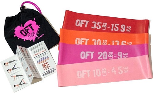 Набор эспандеров Original FitTools FT-75-MORENA (4шт)