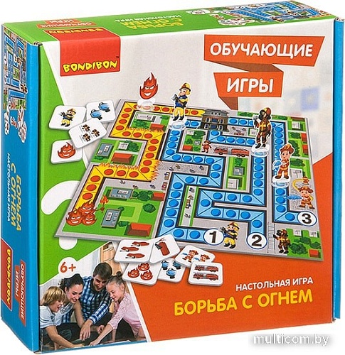 Развивающая игра Bondibon Борьба с огнем ВВ3443