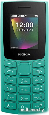 Кнопочный телефон Nokia 106 (2023) Dual SIM TA-1564 (зеленый)