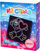 Набор для создания поделок/игрушек Фантазер Картина из страз. Мишка 257313