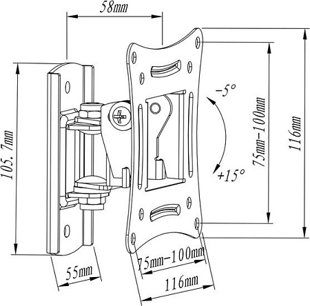 Кронштейн Metaldesign MD 3303