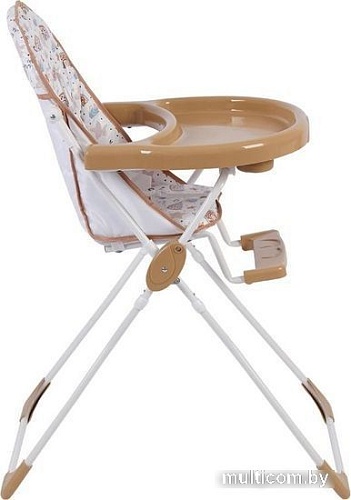 Высокий стульчик Baby Boom Радуга и звезды 0002485-09 (макиато)