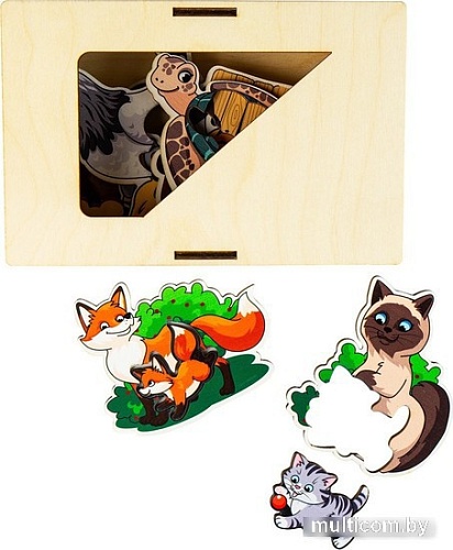 Развивающая игра Лесная мастерская Мамы и детеныши 5698332