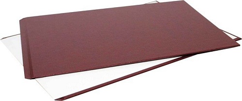 Картонная обложка для переплета OPUS Metalbind Classic A4 217x300 мм OHC217X300B10 (10 шт, бордовый)