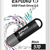 USB Flash Exployd 570 64GB (черный) [EX-64GB-570-Black]