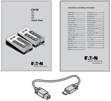 Источник бесперебойного питания Eaton 3S 850 3S850DIN