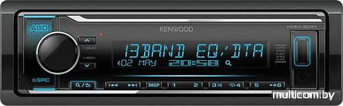 USB-магнитола Kenwood KMM-304Y