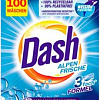Стиральный порошок DASH Alpen Frische 3 fash formel 6 кг