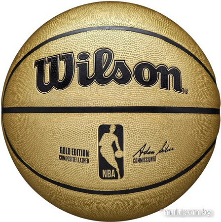 Баскетбольный мяч Wilson NBA Gold Edition WTB3403XB (7 размер)