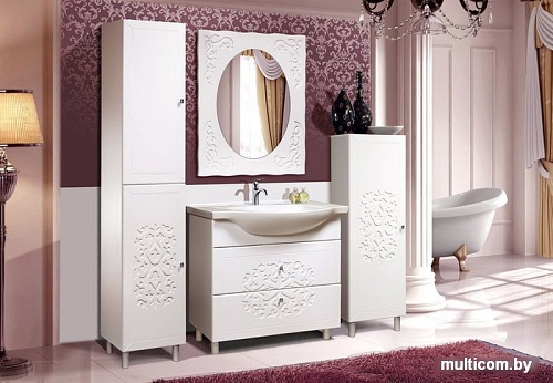 Bliss Шкаф 1Д Нежность (белый) [КМК 0464.6]