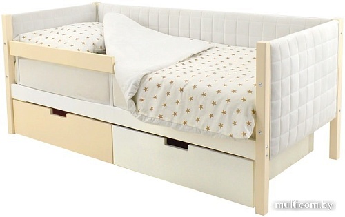 Кровать-тахта Бельмарко Svogen мягкий 00750 160x70 (бежевый/белый)