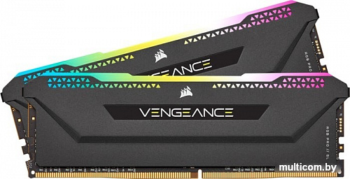 Оперативная память Corsair Vengeance RGB PRO SL 2x8GB DDR4 PC4-17000 CMH16GX4M2E3200C16