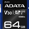 Карта памяти A-Data Premier Pro ASDX64GUI3V30S-R SDXC 64GB