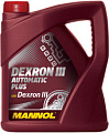 Трансмиссионное масло Mannol Dexron III Automatic Plus 4л