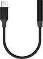 Адаптер Olmio 039799 USB Type C - 3.5 мм (0.12 м, черный)