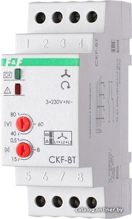 Реле контроля фаз Евроавтоматика F&F CKF-BT EA04.002.004
