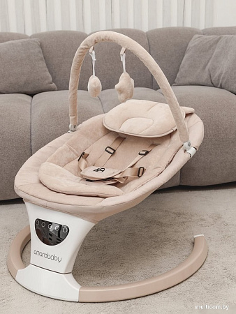 Детские шезлонги и качалки Amarobaby Teddy Swing AB24-22TED/03 (бежевый)