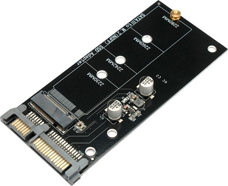 Адаптер для подключения M.2 накопителей Cablexpert EE18-M2S3PCB-02