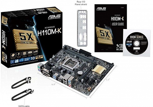 Материнская плата ASUS H110M-K
