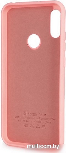 Чехол для телефона Case Cheap Liquid для Huawei Y6 2019 (светло-розовый)