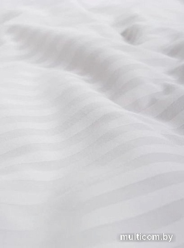 Постельное белье GoodNight Pure Страйп-сатин 1.5сп 417432 (светло-серый)