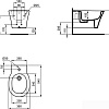 Биде Ideal Standard Connect Air [E026601]