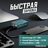 Внешний аккумулятор Olmio QX-10 10000mAh (темно-зеленый)